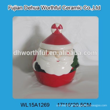 2016 Ceramic Canister Natal Cookie Jar